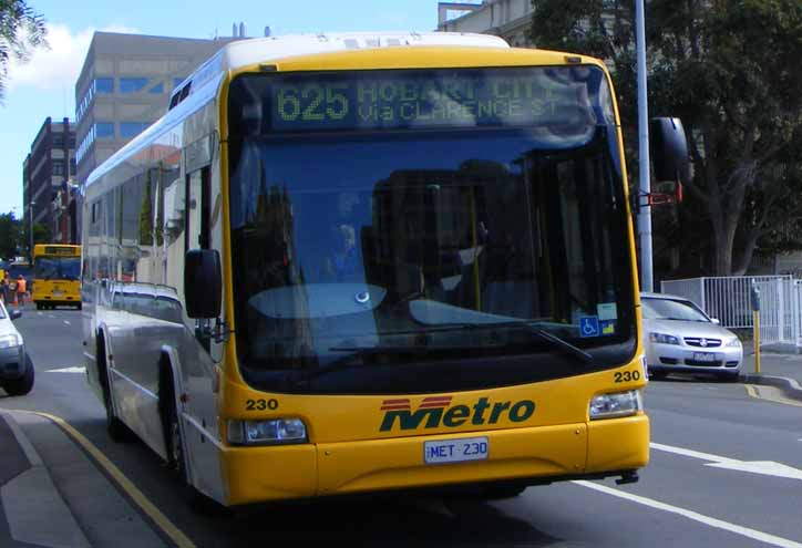 Metro Tasmania Scania L94UB NCBC Downtown 230
